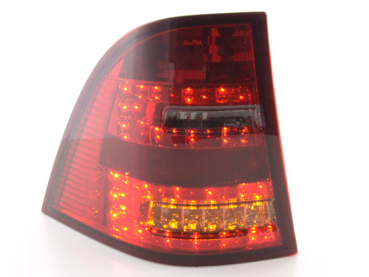 LED Rückleuchten Set Mercedes M-Klasse Typ W163 98-05 rot/schwarz LED Rückleuchten Set Mercedes M-Klasse Typ W163 98-05 rot/schwarz